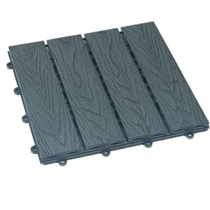 Home Deluxe - Bavaro Premium - Anthracite - 30x30cm - Tile - Publicité Home Deluxe - Bavaro Premium - Anthracite - 30x30cm - Tile - Publicité