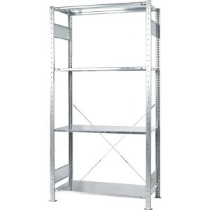 Kaiserkraft Verstellbares Galvanisiertes Regalsystem - 2000x1006x400mm Kaiserkraft Verstellbares Galvanisiertes Regalsystem - 2000x1006x400mm