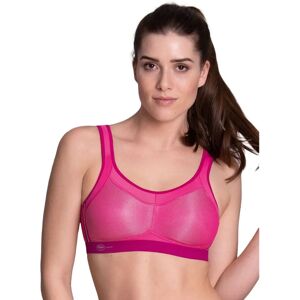 Anita Dynamix Star Pink Sports Bra - Seamless, Adjustable, Breathable Anita Dynamix Star Pink Sports Bra - Seamless, Adjustable, Breathable