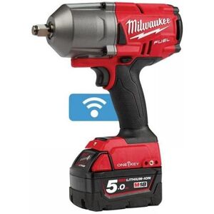 Milwaukee M18 Impact Wrench Kit - 1356Nm, Bluetooth, 2x5.0Ah Milwaukee M18 Impact Wrench Kit - 1356Nm, Bluetooth, 2x5.0Ah