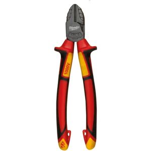 Milwaukee VDE Diagonal Cutter - 180mm, Red Milwaukee VDE Diagonal Cutter - 180mm, Red