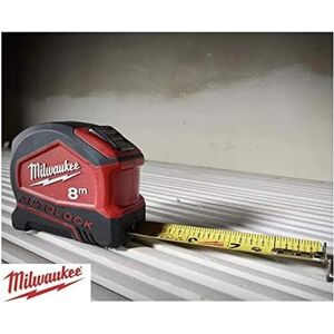 Milwaukee Autolock Tape Measure - 8m/26ft, 25mm Width Milwaukee Autolock Tape Measure - 8m/26ft, 25mm Width