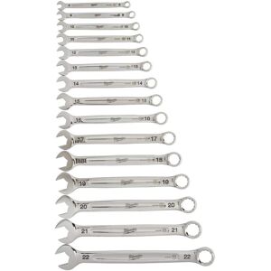 Milwaukee MAX BITE Ratchet Wrench Set - 15 Pieces Milwaukee MAX BITE Ratchet Wrench Set - 15 Pieces