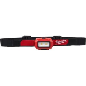 Milwaukee HL2-LED Linterna frontal - 350 lúmenes, 6 posiciones, banda microfibra Milwaukee HL2-LED Linterna frontal - 350 lúmenes, 6 posiciones, banda microfibra