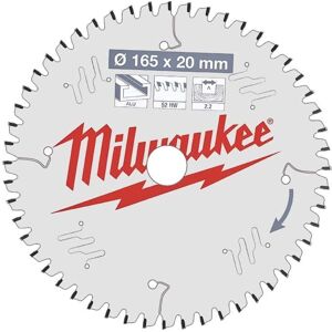 Milwaukee Modell A165X20X2.2X52 Kreissägeblatt für Holz - 52 Zähne Milwaukee Modell A165X20X2.2X52 Kreissägeblatt für Holz - 52 Zähne