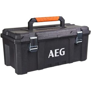 Caja de herramientas AEG - 63L - Negra - Caja de almacenamiento Caja de herramientas AEG - 63L - Negra - Caja de almacenamiento