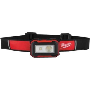 Milwaukee HL450 Lampada frontale - 450 lumen, ricaricabile USB, IP54 Milwaukee HL450 Lampada frontale - 450 lumen, ricaricabile USB, IP54