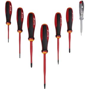 Milwaukee Set 7 Tri-Lobe VDE PH Screwdrivers - Safety, Ergonomic, German Quality Milwaukee Set 7 Tri-Lobe VDE PH Screwdrivers - Safety, Ergonomic, German Quality