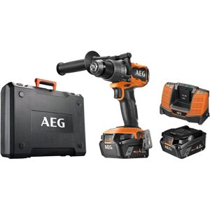 Taladro inalámbrico sin escobillas AEG 18V - 2 Baterías, 110 Nm Taladro inalámbrico sin escobillas AEG 18V - 2 Baterías, 110 Nm