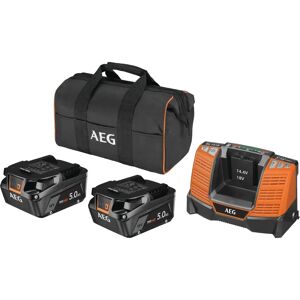 Ensemble Batterie et Chargeur AEG L1850SHD 18V - 5Ah - Publicité Ensemble Batterie et Chargeur AEG L1850SHD 18V - 5Ah - Publicité