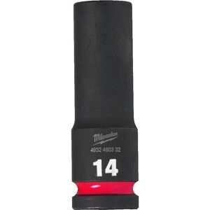 Milwaukee Impact Socket - Deep 14mm 1/2" Model 4932480332 Milwaukee Impact Socket - Deep 14mm 1/2" Model 4932480332