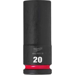 Milwaukee Impact Socket - 20 mm Deep 1/2" Impact Socket Milwaukee Impact Socket - 20 mm Deep 1/2" Impact Socket