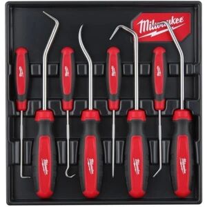 Milwaukee Hook Set - 8 pcs - Hook and Pick Set Milwaukee Hook Set - 8 pcs - Hook and Pick Set