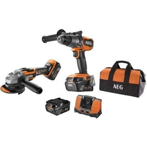 Set d'outils électriques AEG - Perceuse et accessoires 18V Set d'outils électriques AEG - Perceuse et accessoires 18V