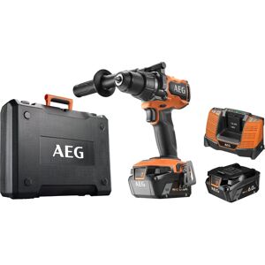 Perceuse-visseuse à percussion sans fil AEG - 18V Brushless - 2 Batteries - Publicité Perceuse-visseuse à percussion sans fil AEG - 18V Brushless - 2 Batteries - Publicité