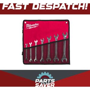 Milwaukee 7-Piece Double-Sided Flat Wrench Set Milwaukee 7-Piece Double-Sided Flat Wrench Set