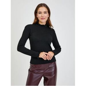 Pulover femeiesc ORSAY - S - Croiala dreaptă - Guler înalt - Fără închidere - Borduri decorative - Amestec de acril Pulover femeiesc ORSAY - S - Croiala dreaptă - Guler înalt - Fără închidere - Borduri decorative - Amestec de acril