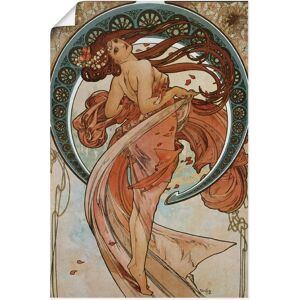 ARTLAND - Vier Künste: Der Tanz. 1898. - 20x30 cm - Orange - Wall Art ARTLAND - Vier Künste: Der Tanz. 1898. - 20x30 cm - Orange - Wall Art