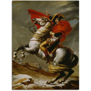 ARTLAND Napoleon bei der Überquerung Alpen - Wandbild - Braun ARTLAND Napoleon bei der Überquerung Alpen - Wandbild - Braun