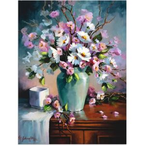ARTland - Apfel und Kirchblüten - pink - Alu-Dibond-Druck - Wandbild ARTland - Apfel und Kirchblüten - pink - Alu-Dibond-Druck - Wandbild
