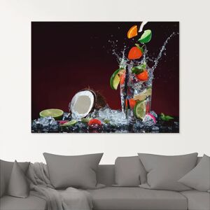 ARTland - Frischer Fruchtcocktail V - 30x30 cm - Glasbild ARTland - Frischer Fruchtcocktail V - 30x30 cm - Glasbild