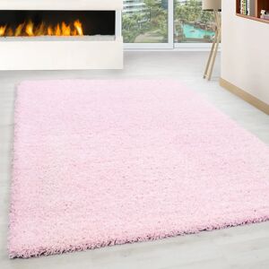 Hochflor-Teppich AYYILDIZ TEPPICHE Life Shaggy 1500, pink, rechteckig, 140x200cm, 30mm Hochflor-Teppich AYYILDIZ TEPPICHE Life Shaggy 1500, pink, rechteckig, 140x200cm, 30mm