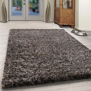 Ayyildiz Taupe Shaggy Vloerkleed - Rechthoekig tapijt voor woonkamer Ayyildiz Taupe Shaggy Vloerkleed - Rechthoekig tapijt voor woonkamer