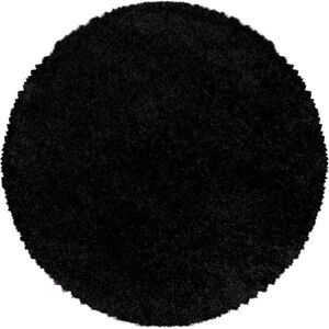 Ayyildiz Sydney Rundteppich - Polypropylen - Schwarz - Teppich Ayyildiz Sydney Rundteppich - Polypropylen - Schwarz - Teppich