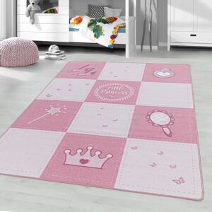 Ayyildiz Roze Speel Vloerkleed - Rechthoek, Polyamide, 120x170cm Ayyildiz Roze Speel Vloerkleed - Rechthoek, Polyamide, 120x170cm