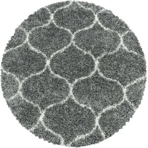 Ayyildiz Hali SALSA 160cm Grau Teppich - Rund Polypropylen Ayyildiz Hali SALSA 160cm Grau Teppich - Rund Polypropylen