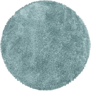 Ayyildiz Blauer Fluffy Rundteppich - Shaggy 120cm - Wohnzimmer & Esszimmer Ayyildiz Blauer Fluffy Rundteppich - Shaggy 120cm - Wohnzimmer & Esszimmer