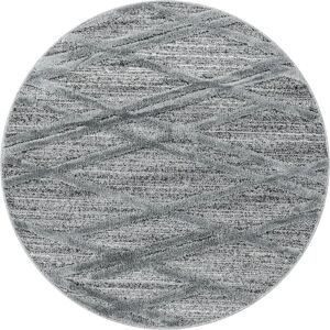 Ayyildiz Hali PISA80804706GREY Grau runder Polypropylen-Teppich Ayyildiz Hali PISA80804706GREY Grau runder Polypropylen-Teppich
