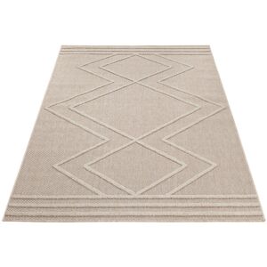 Ayyildiz Patara Beige Outdoor-Teppich - 80x150cm Niedriger Flor Ayyildiz Patara Beige Outdoor-Teppich - 80x150cm Niedriger Flor