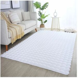 AYYILDIZ TEPPICHE Ambiance 5110 Weiß Weich Dicker Teppich AYYILDIZ TEPPICHE Ambiance 5110 Weiß Weich Dicker Teppich