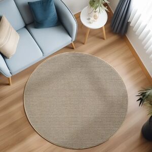 AYYILDIZ TEPPICHE Loom 4300 - Ronde Tapijt, 200cm - Beige - Duurzaam AYYILDIZ TEPPICHE Loom 4300 - Ronde Tapijt, 200cm - Beige - Duurzaam