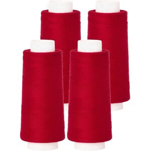buttinette - Overlockgarn 4er-Pack - Rot - Overlock thread buttinette - Overlockgarn 4er-Pack - Rot - Overlock thread