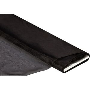 Buttinette Organza Delhi - Schwarz - 145cm - Dekorstoff Buttinette Organza Delhi - Schwarz - 145cm - Dekorstoff