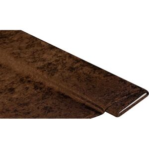 buttinette Pannesamt Stoff - 145 cm Breite - Braun - Unisex buttinette Pannesamt Stoff - 145 cm Breite - Braun - Unisex