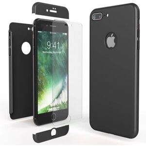 NALIA - iPhone 7 Plus 360° Case - Schwarz - Phone case NALIA - iPhone 7 Plus 360° Case - Schwarz - Phone case