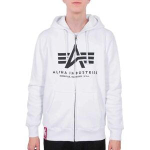 Alpha Industries Basic Zip Hoody (178325) - white (178325-09) Alpha Industries Basic Zip Hoody (178325) - white (178325-09)