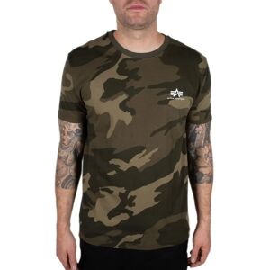 Alpha Industries Basic T Small Logo (188505) - camo Alpha Industries Basic T Small Logo (188505) - camo