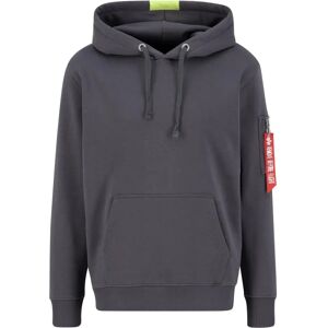 Alpha Industries Red Stripe Hoodie - Vintage Gray Men’s Alpha Industries Red Stripe Hoodie - Vintage Gray Men’s