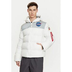 Alpha Vatovaná bunda - Regular Fit - Biela - Muži - Jacke Alpha Vatovaná bunda - Regular Fit - Biela - Muži - Jacke