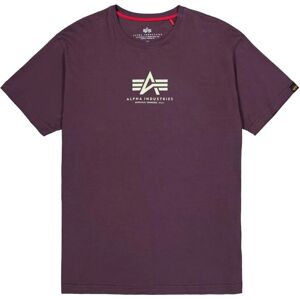 Alpha Industries Men Lila Basic T-Shirt - T-Shirt Alpha Industries Men Lila Basic T-Shirt - T-Shirt