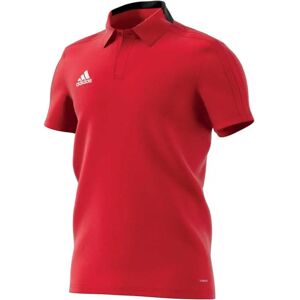 Adidas Condivo 18 Polo CF4376 - Slim Fit, Červená - Fotbalové Polo Adidas Condivo 18 Polo CF4376 - Slim Fit, Červená - Fotbalové Polo