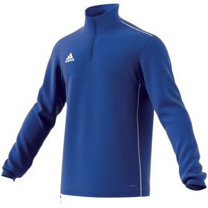 Adidas JR Core 18 CV4140 Boys Blue Sweatshirt - Sweatshirts Adidas JR Core 18 CV4140 Boys Blue Sweatshirt - Sweatshirts