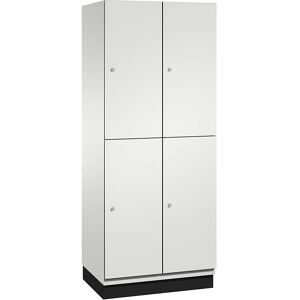 C+P Cambio Kleiderschrank - 4 Fächer - Stahl, Hellgrau C+P Cambio Kleiderschrank - 4 Fächer - Stahl, Hellgrau