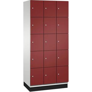 C+P Cambio Armoire - 15 Compartiments Porte Acier Serrure - 900mm C+P Cambio Armoire - 15 Compartiments Porte Acier Serrure - 900mm