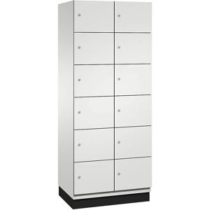 Armoire de stockage en acier verrouillable C+P Cambio - 12 compartiments Armoire de stockage en acier verrouillable C+P Cambio - 12 compartiments