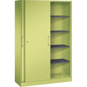 C+P ASISTO Stahlschiebetürschrank - Platzsparender Stauraum C+P ASISTO Stahlschiebetürschrank - Platzsparender Stauraum